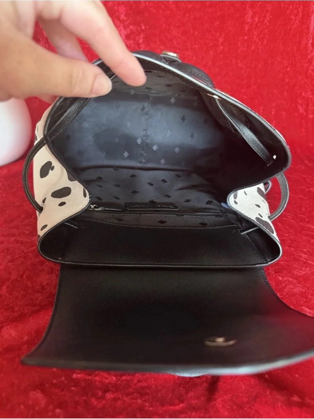Kate Spade 101 Dalmatians mini backpack